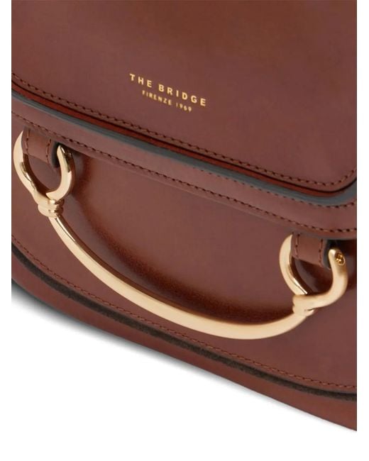 The Bridge Brown Leather Cross Body Bag
