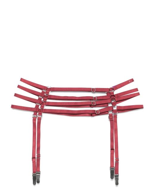 Maison Close Red Les Fétiches Garters Belt
