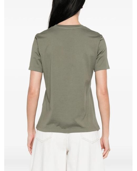 Roberto Collina Green Crew-Neck T-Shirt