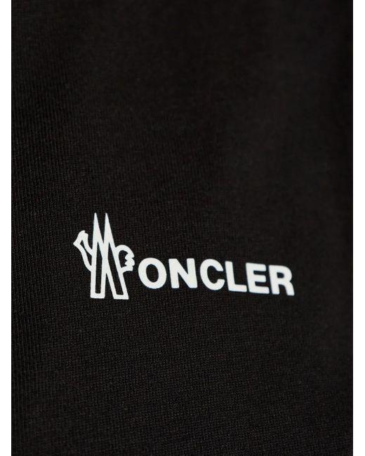 Moncler Black T-Shirts And Polos