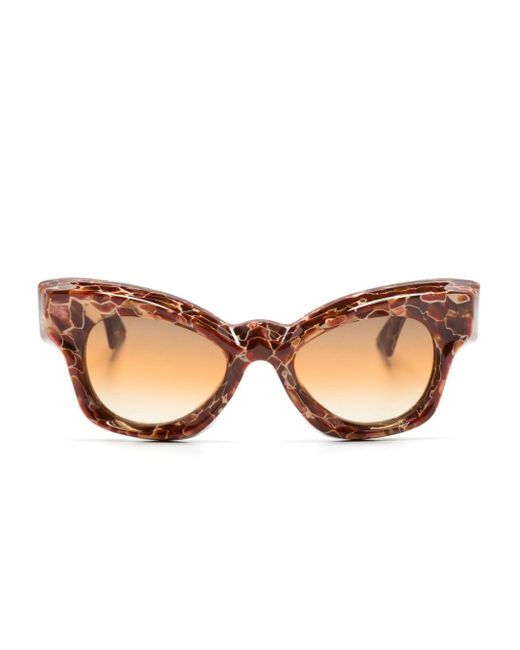 Marni Natural Magneticus Butterfly-frame Sunglasses