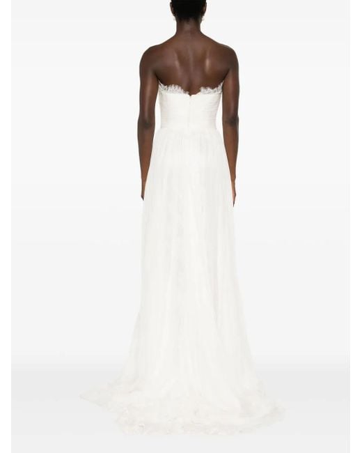 IRIS SERBAN White Shea Gown