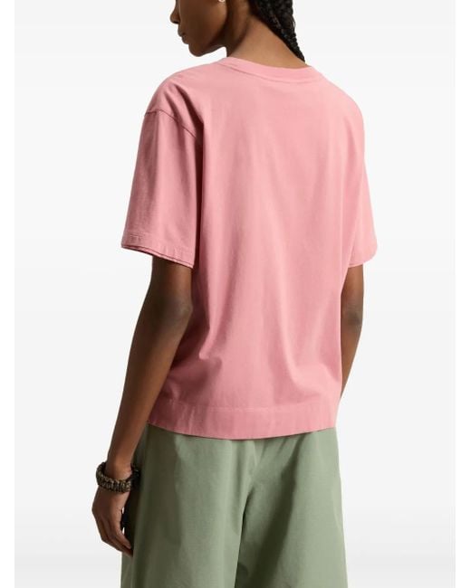 Woolrich Pink Cotton T-Shirt