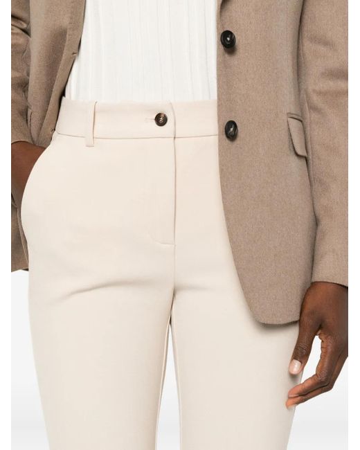 Pantalones con detalle de bolsillo ROSSO35 de color White
