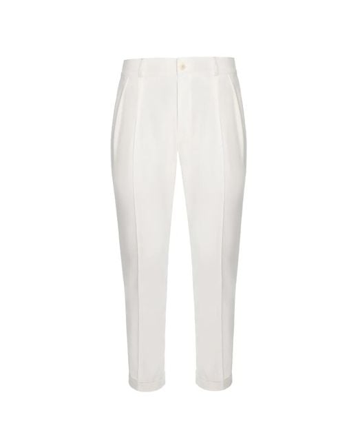 Hamza White Pantalon Thom A1 for men