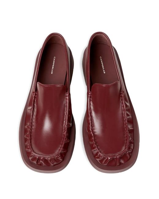 CAMPERLAB Red Mil 1978 Ruched Loafers