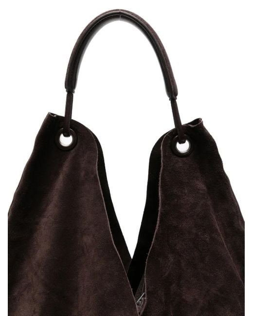 The Row Black Bindle Three Tote Bag