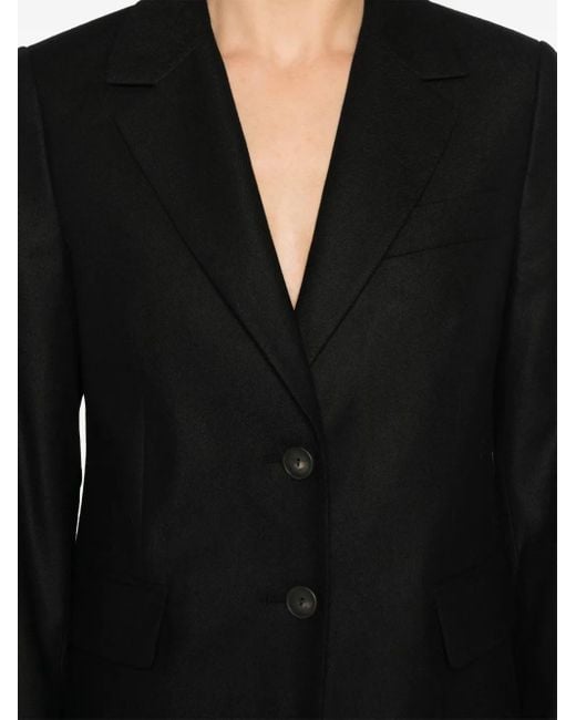 Vince Black Flannel Blazer