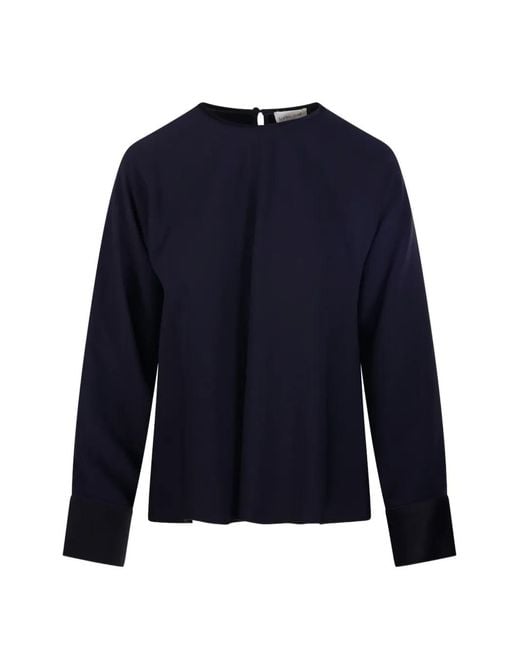 Forte_forte Blue Long-Sleeve Blouse