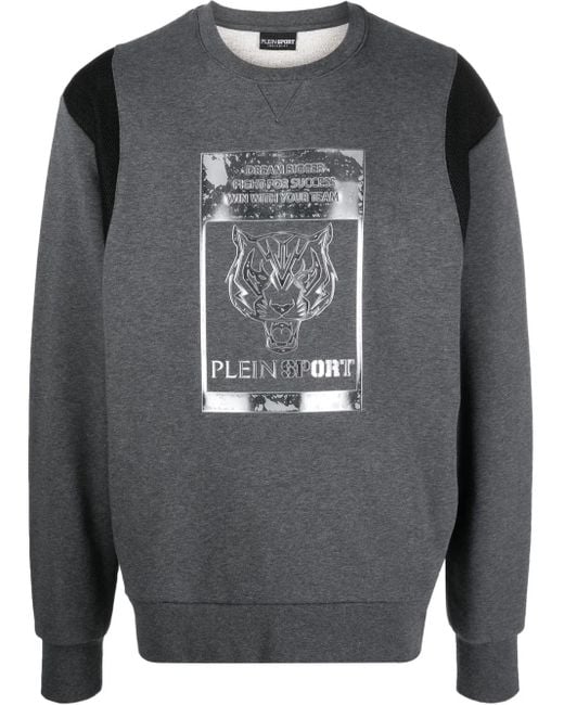メンズ Philipp Plein タイガー スウェットシャツ Gray