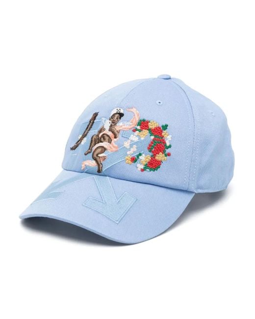 Off-White c/o Virgil Abloh Fresco Arrow キャップ Blue