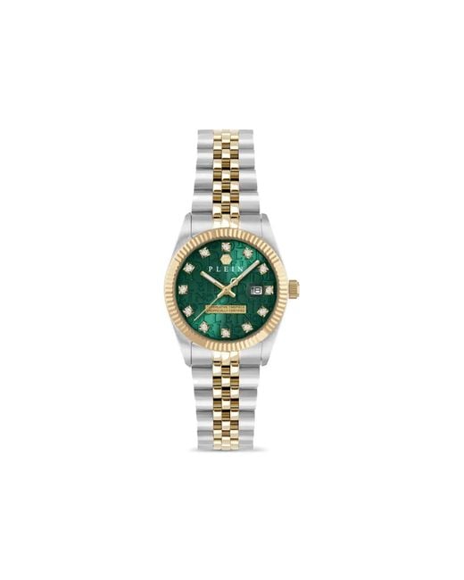 Philipp Plein Green Date Superlative 34Mm