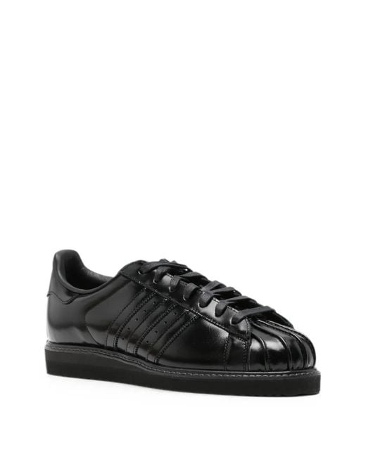 Adidas Black Superstar Lux Sneakers