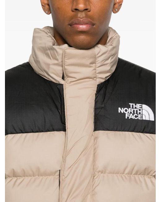メンズ The North Face キルティングパネル ジャケット Natural