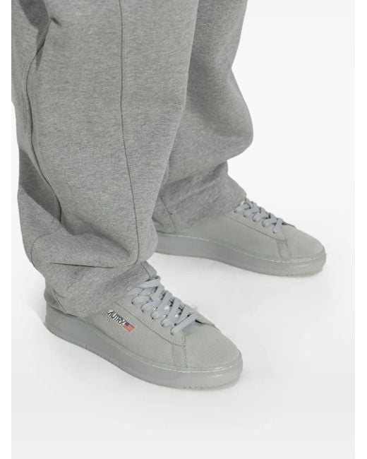 Autry Gray Dallas Low Sneakers