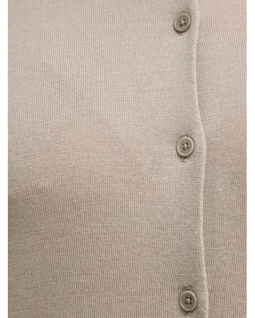 Filippa K Natural Buttoned Cardigan