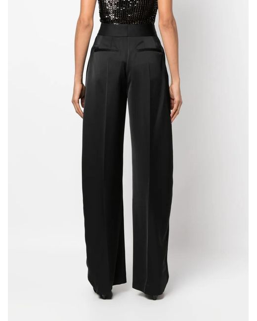 The Attico Black `gary` Long Pants