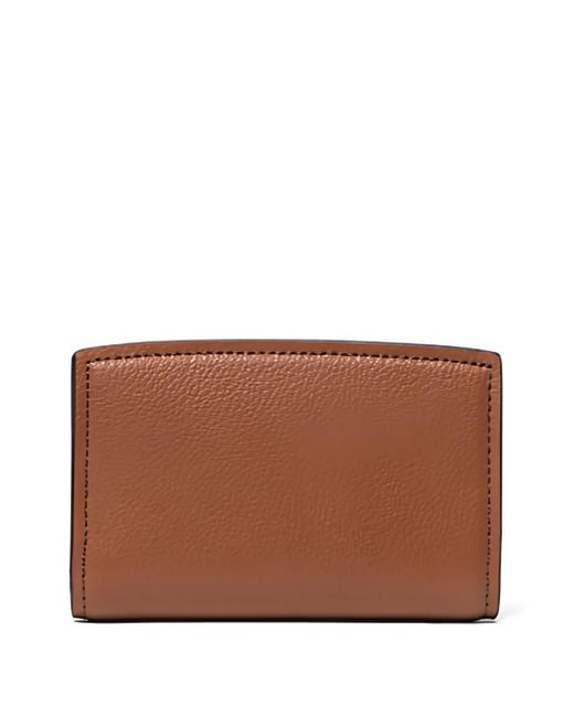 MICHAEL Michael Kors Brown Medium Bryant Logo Wallet
