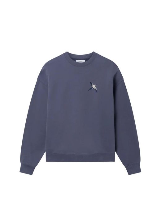 Axel Arigato Blue Micro Bee Bird Sweatshirt for men