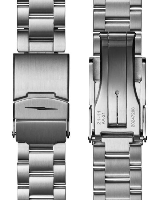 Reloj Canfield de 43 mm Shinola de hombre de color White