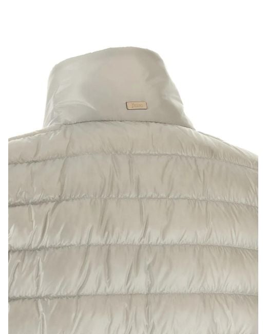 Herno White Quilted Jacket