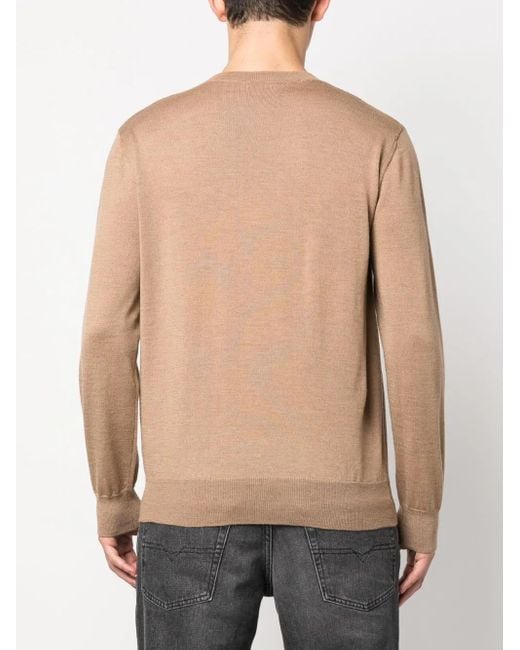 Jersey con cuello redondo DSquared² de hombre de color Brown