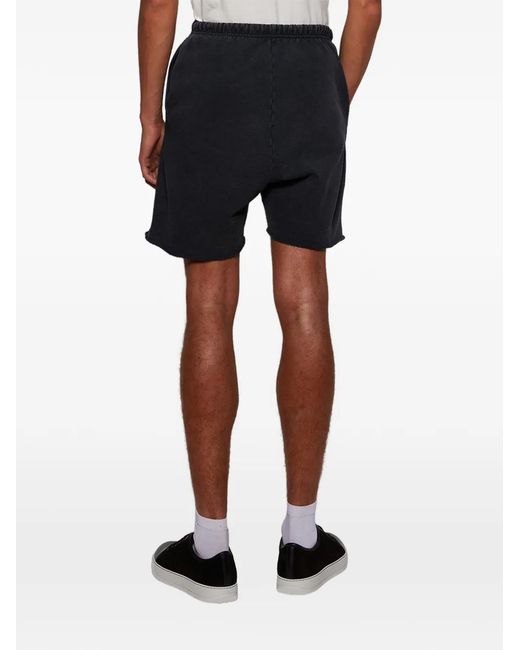 RRR123 Blue Radical Alma Drawstring-Fastening Track Shorts for men