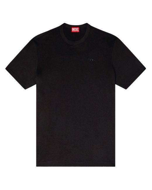 DIESEL Black T-Adjust-Slits-R17 T-Shirt for men