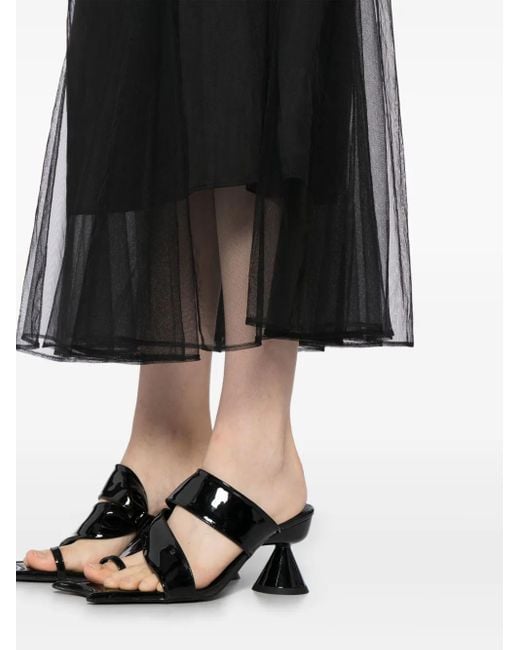 JNBY Black Tulle Maxi Skirt