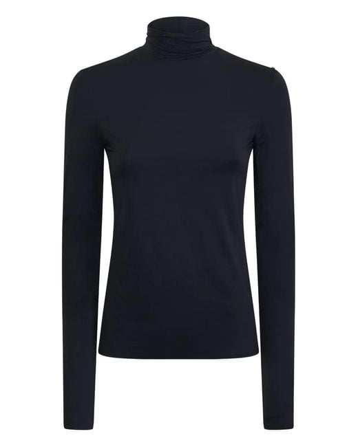 Sportmax Blue Long-Sleeve T-Shirt