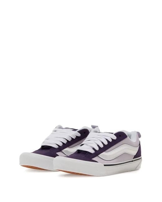 Vans White Knu Skool Sneakers