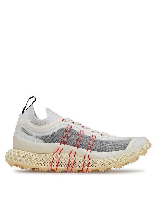 Y-3 Runner 4d Halo Sneakers in White for Men | Lyst