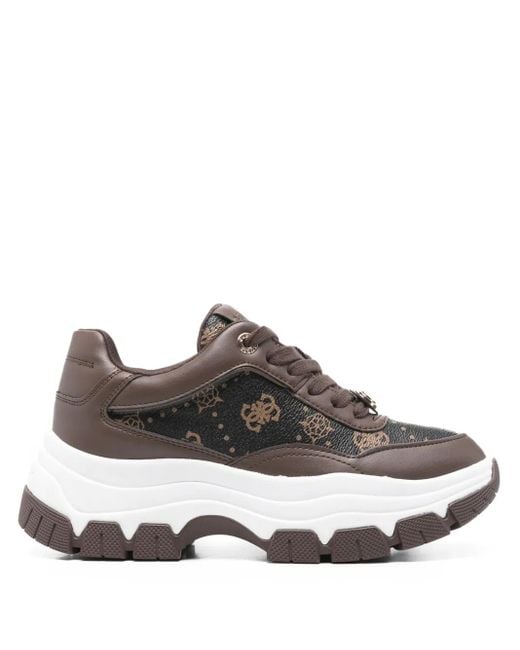 Guess Gray 73Mm Berrett 4G Logo Sneakers