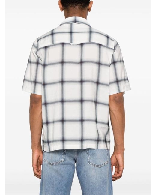DIESEL Overhemd Met Print in het Gray voor heren