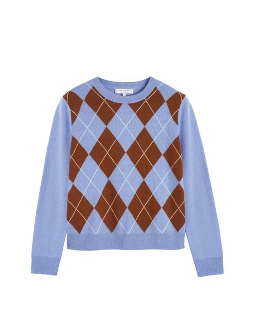 Pull À Losanges Chinti & Parker en coloris Blue