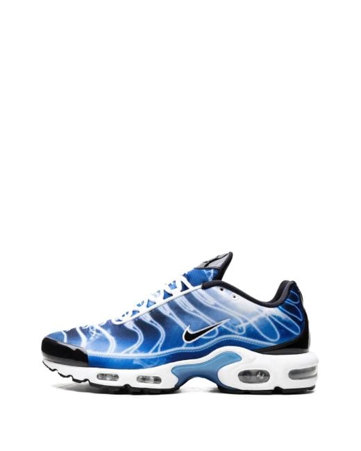 Nike Blue Air Max Plus "Light Streaks" Sneakers for men