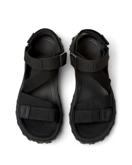 Camper Black Drift Sandals for men