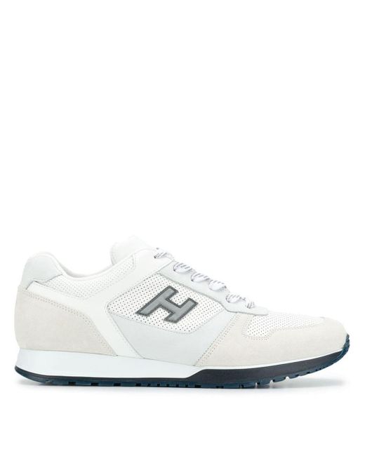 Hogan White H321 Sneakers for men