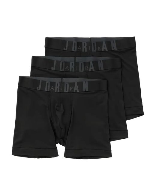 Nike Black Flight Modal Boxers (Pack Of Three) for men