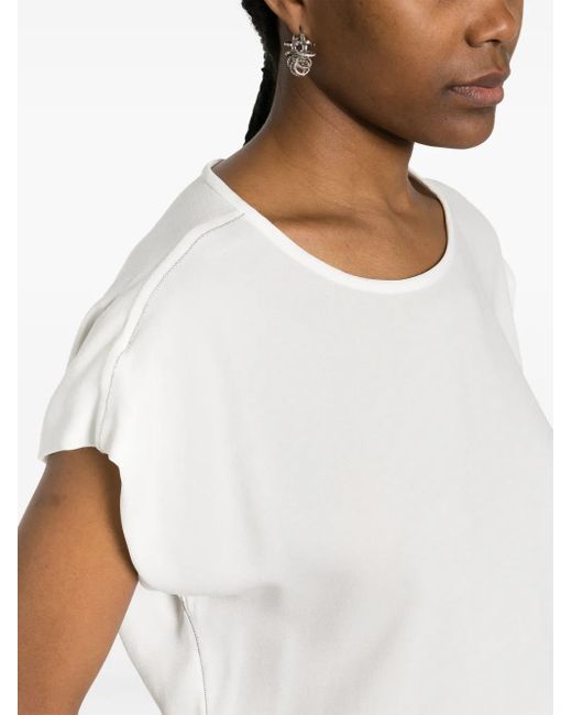 Fabiana Filippi White Elegant Top
