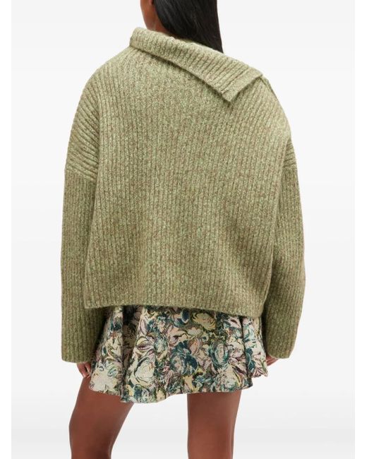 Ganni Green Sweaters
