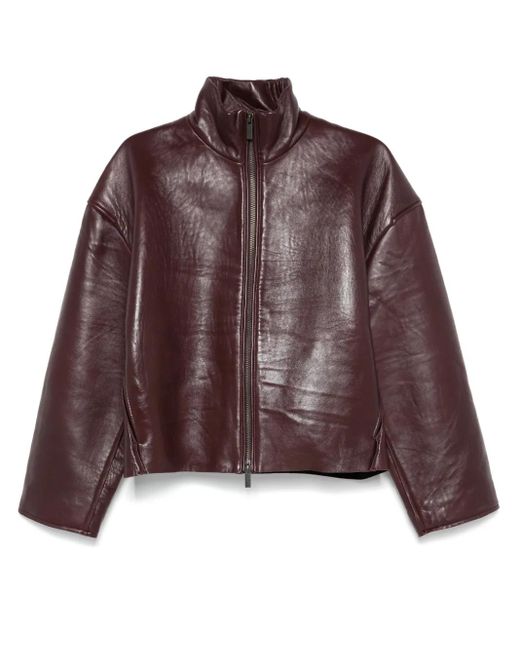 Remain Brown Leather Jacket