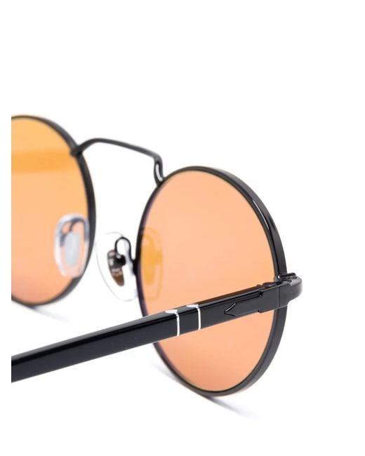 Persol Natural Round-Frame Sunglasses