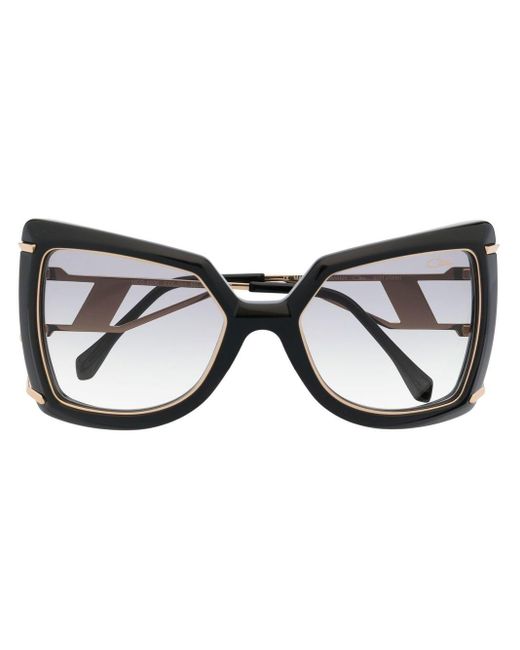 Cazal Brown Butterfly-frame Sunglasses