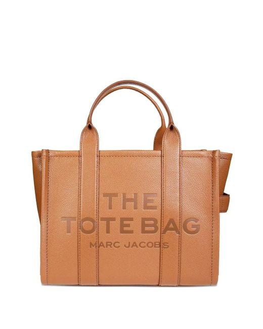 Marc Jacobs Brown Mittelgroße The Tote Ledertasche