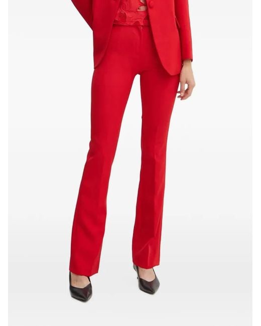 Silvian Heach Reif Pressed-Crease Flared Trousers