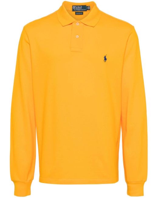 Polo Ralph Lauren Katoenen Poloshirt in het Yellow voor heren