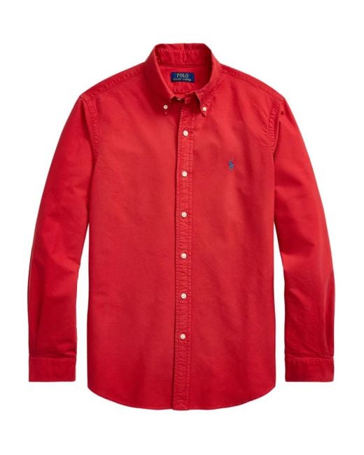 Polo Ralph Lauren Embroidered-Logo Shirt for men