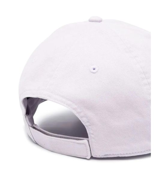 Canada Goose White Logo-Embroidered Cotton Cap