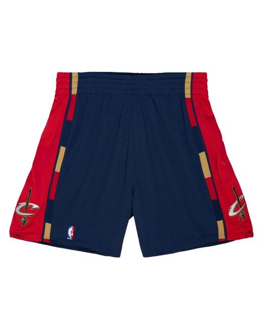 Mitchell & Ness Blue "Nba Cleveland Cavaliers 08" Authentic Shorts for men
